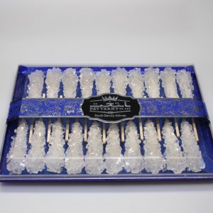 سكر نبات ابيض اعواد 300غ