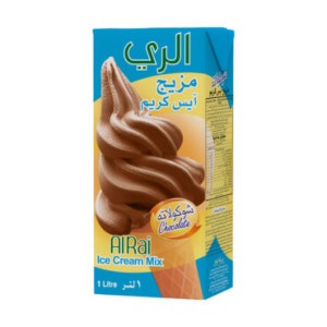 مزيج ايس كريم بنكهه الشوكولاته  1 لتر