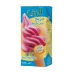مزيج ايس كريم بنكهه الفراوله   1 لتر