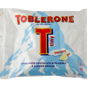 شوكولاته بيضاء سويسريه بالعسل ونوجا اللوز 200 غ