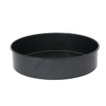 صينيه للكيك بقاعدة متحركه لون اسود كبير