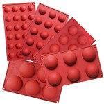 قوالب سيلكون لجميع انواع الحلويات باشكال واحجام مختلفه