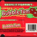 حلوى محشوة بالعلكة نكهة الكرز 480 غ 60 حبه