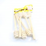 معلقه خشبيه للعسل كبير 6حبه