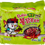 ساميانج – شعيرية نودلز رامن الحارة بنكهة الدجاج 140جم 5 حبه