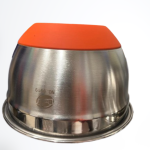 باديه استيل صغير برتقالي