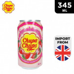 تشوبا تشوبس مشروب غازي بنكهه فراوله وكريمه 345 مل