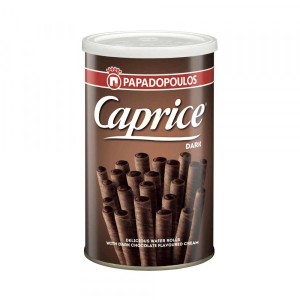 بابادوبولس كابرس لفائف دارك شوكولاته 115 غ