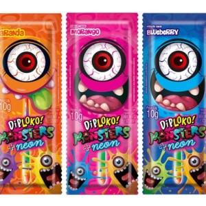 مصاص شكل عين 10 غ 24 حبه 3 الوان