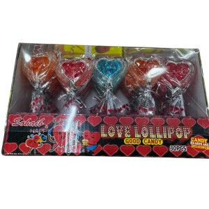 مصاص على شكل قلب 30 حبه