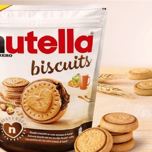 بسكويت نوتيلا 304 غ 22 حبه