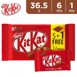 كتكات 4 اصابع  36.5 غ 6حبه