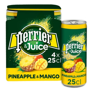 ميارة معدنيه بيريه منكهه اناناس ومانجا 250مل