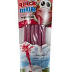 كويك ميلك فرولة ٦ حبة