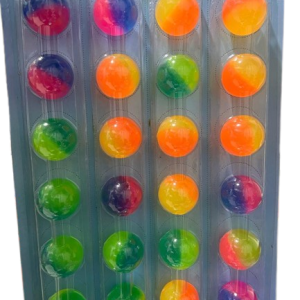 العاب كرة مطاطيه 24 حبه