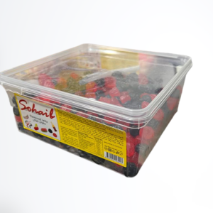 جيلي درام توت احمر واسود صغير 1000غ