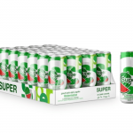 سوبر مشروب غازي نكهه بطيخ 250 مل 24 حبه