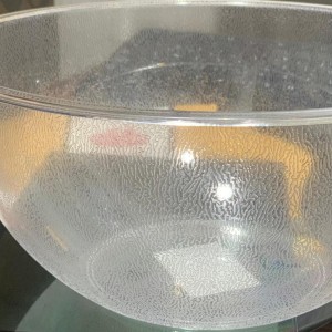 جاط بلاستيك شفاف بدون غطاء حجم 24