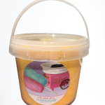 سكر ماكينه  شعر بنات لون اصفر 900غ