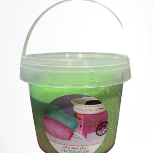 سكر ماكينه شعر بنات لون اخضر 900 غ